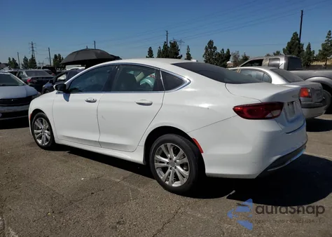 2015 Chrysler 200 Limited из США, поврежденный, VIN 1C3CCCAB9FN733301